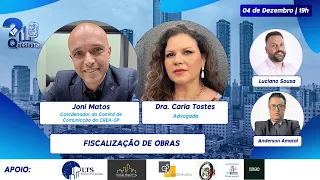 Fiscalização de Obras | com o Eng. Joni Matos | EP28