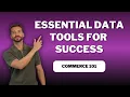 Commerce Analytics 101 Part 1 Building Your Data Suite