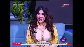 غادة إبراهيم كان نفسي اكون مطربة ومذيعة هي وهما تحرجها سمعينا حاجة وغادة تتهرب 