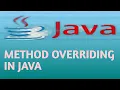 METHOD OVERRIDING IN JAVA in Hindi Lecture 66