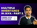 Multiple Inheritance in Java Using Interface Part - 2 Indian Programmer