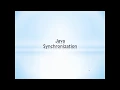 Learn Java Programming in English for Beginners Synchronization - Part 28