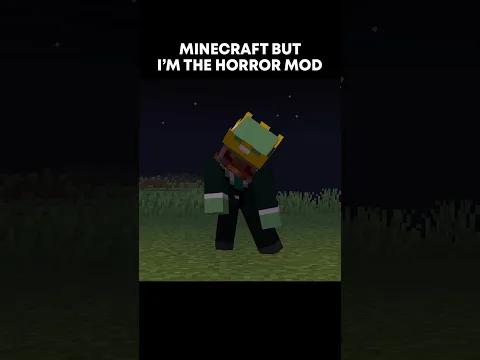 MINECRAFT BUT I'M THE HORROR MOD