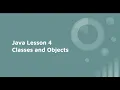 Java Lesson 4