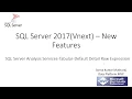 SQL Server 2016 2017 New Feature Series - SSAS