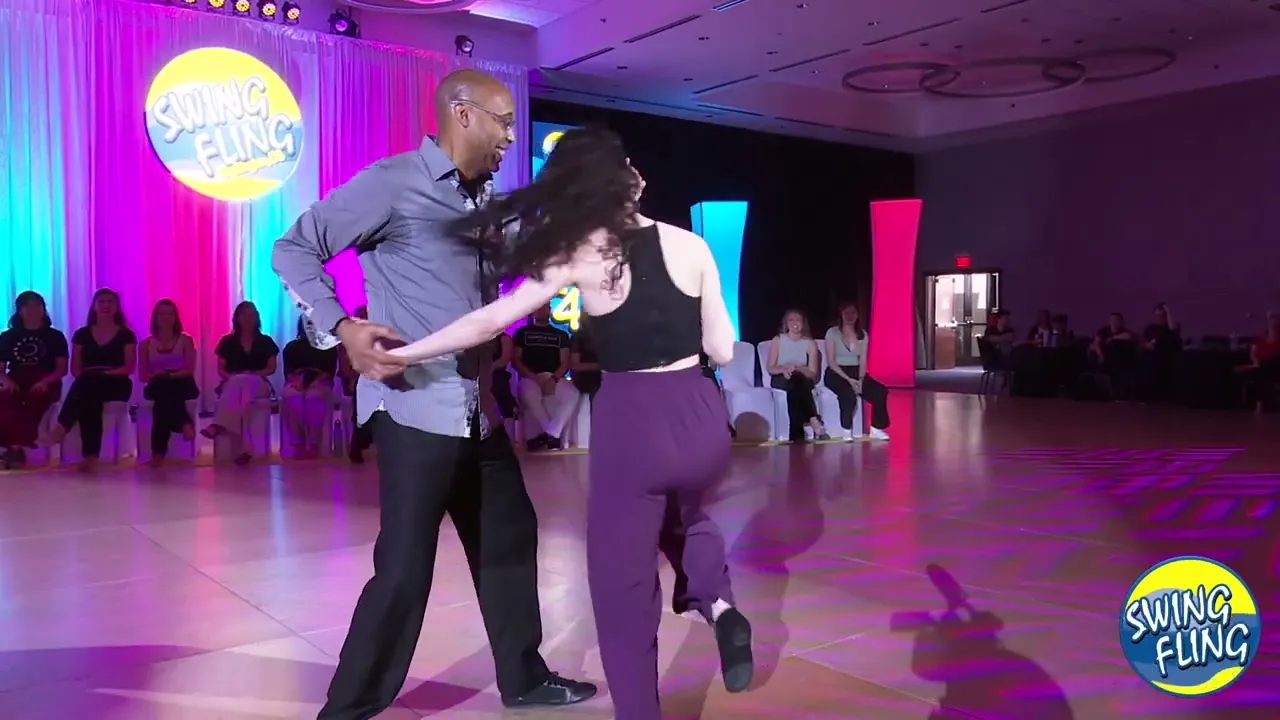 Swing Fling 2024 Intermediate Jack & Jill Richard Watts & Elizabeth Wooton