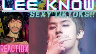 SEXY LEE KNOW TIKTOKS | STRAY KIDS TIKTOK EDITS | **MUST WATCH LEE KNOW TIKTOKS!!! | REACTION