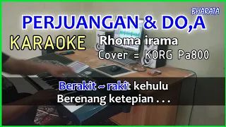 perjuangan dan do a rhoma irama karaoke cover pa800