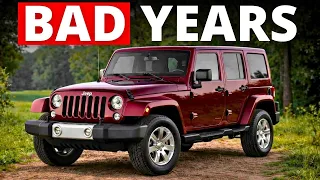 Jeep Wrangler Years to AVOID and the Ones That Last Forever