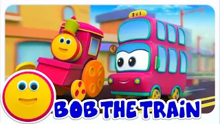 Bob The Train ล้อบนรถบัส + การรวบรวมของ วิดีโอสำหรับเด็กก่อนวัยเรียนสำหรับเด็กเล็ก
