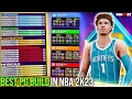 NBA 2K LEAGUE PRO SHOWS BEST PG BUILD IN NBA 2K23 IS THIS BEST PG BUILD THE NEW META IN NBA 2K23