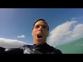 Big Air Kiteboarder going Huge at Kite Beach Maui Hawaii