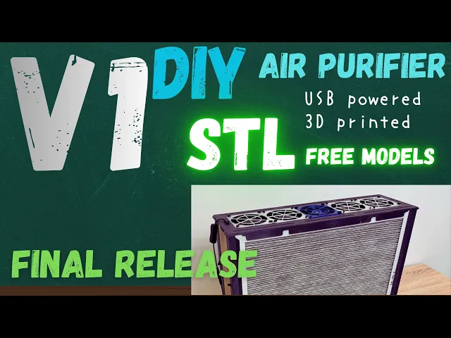 DIY air purifier V1 by @JurArtDeco video thumbnail