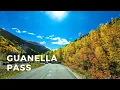 Mountain Fall Colors - Drive over Guanella Pass from Georgetown to Grant Colorado USA