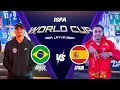 Brazil v Spain (Group D) | ISFA World Cup 2024 - 3v3 Street Football