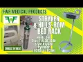 FWF MEDICAL PRODUCTS - STRYKER HILL-ROM BED OXYGEN TANK RACK