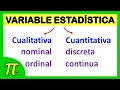 Variables estadisticas cualitativas y cuantitativas tipos de variables estadisticas Estadistica