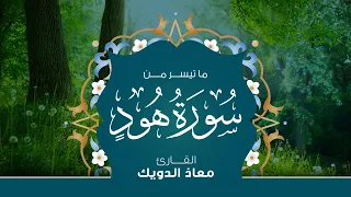 من تراويح رمضان 1443 ما تيسر من سورة هود القارئ معاذ الدويك 