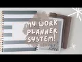 MY CURRENT WORK PLANNER SYSTEM