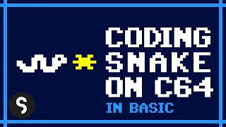 Coding Snake on the Commodore 64 Beginner BASIC Tutorial
