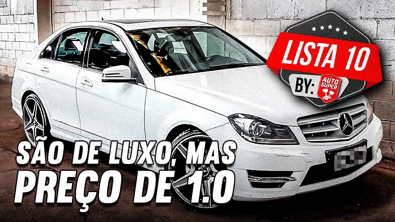10 CARROS DE LUXO A PREÇO DE 1.0 NOVO ATÉ 70 MIL REAIS????