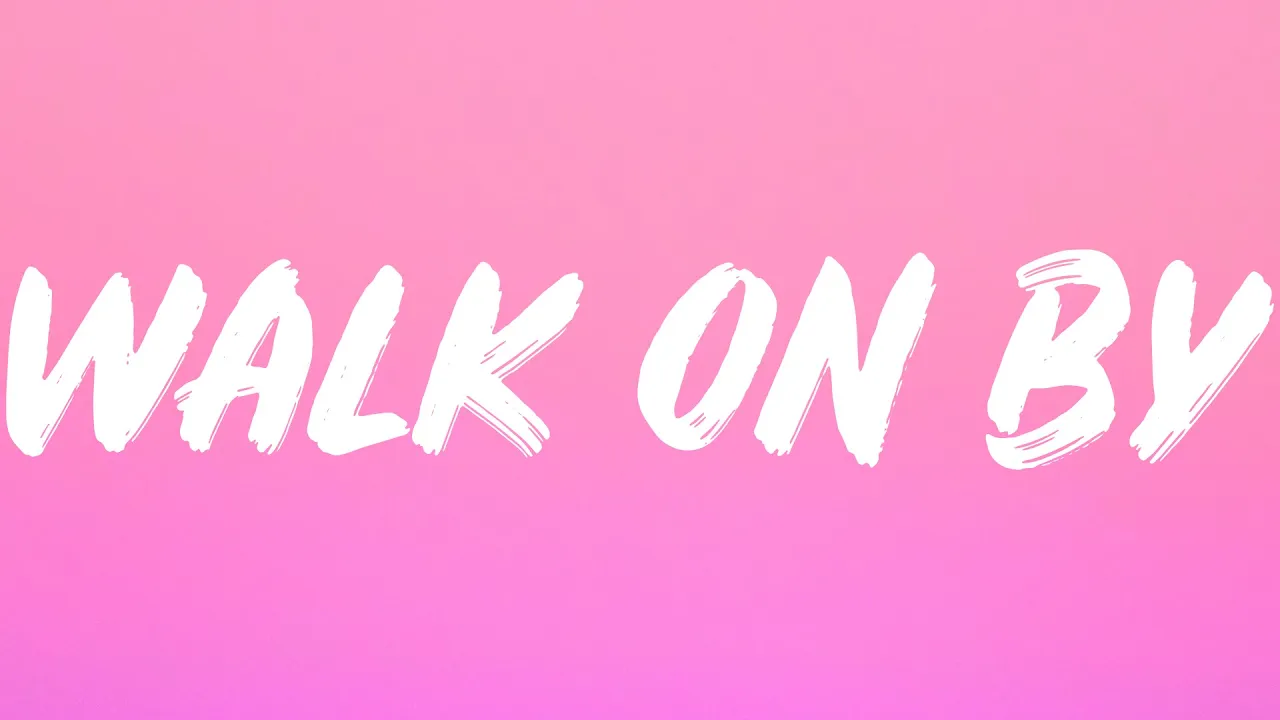 RAYE - Walk On By (Lyrics) RAYE - Walk On By (Lyrics)