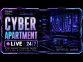 Ultra Minimal Cyberpunk Ambient Sub Bass Evolving Pads Coding Radio