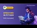 Operators In Python Arithmetic Logical Unary Assignment Relational Operators In Python