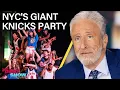 NYC s Joyous Knicks Victory Celebration vs Trump s Joyless White House UFC Fight The Daily Show