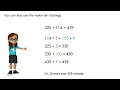 American Math Envision Math Grade 3 Topic 8 Lesson 3 Mental Math Add
