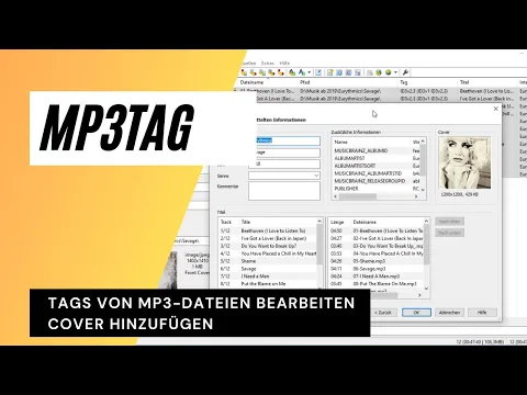 Download MP3 MP3tag - Tags von MP3-Dateien bearbeiten und Cover hinzufügen