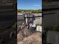 Memorial grows at site of fiery crash east of Riverbank that killed four