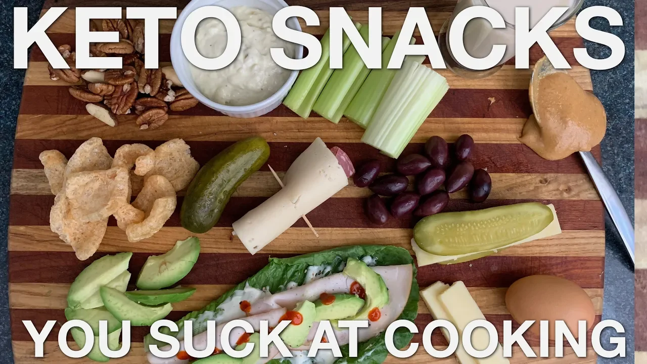 Keto Snacks - You Suck at Cooking (episode 95)