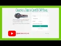 How To Creating a User in CentOS CWP Panel Step-by-Step Guide