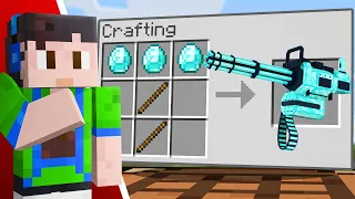 Minecraft, But Every Craft is a Gun