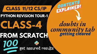 OPERATOR PRECEDENCE EVALUATE EXPRESSION PYTHON CBSE CLASS 12 SOLVING DOUBTS FROM COMMUNITY TAB