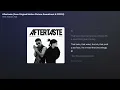 DEAN (딘), Anderson .Paak - Aftertaste (from Original Motion Picture Soundtrack K-POPS!) [가사/Lyrics]
