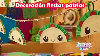 DIY TACO MEXICANO DECORATIVO 🌮🇲🇽 ¡DIY Fácil y Colorido!