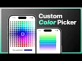 How to Make a Color Picker with ScrollView Scroll Position and Visual Effects - SwiftUI iOS 17