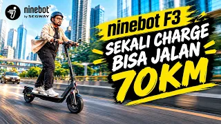 1000W, Jarak 70 KM?! Review Segway Ninebot F3 untuk Dipakai Setiap Hari