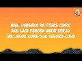 Aku Cah Kerjo - La Tasya | HipHop Dangdut Version (Lyrics)