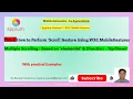 14 AppiumGestures part-2 How to Perform Scroll - Multiple Scrolling Based on elementId Direction