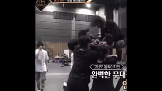 ابداع وفخامة فيليكس من ستراي كيدز وجونغ وويونغ من ايتيز عند اجتماعهم اشتركو بلقناة بليز 