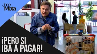 Intenta robar en el supermercado y se indigna | José Mota