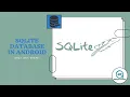SQLite Database Introduction What Why Where Android Application Development BitOxygen Academy