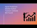 Predict the Future using the Kalshi Prediction Market Road Trip Price Estimation in Python