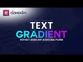 How To Create Gradient Text In Elementor Gradient Text without plugin Elementor tutorial