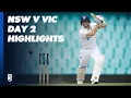 Smith plays lone hand as Vics rip through NSW! | NSW v Victoria Day 2 Highlights | Sheffield Shield
