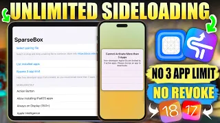 Sidestore iOS Fix Remove the 3 App Restriction No Jailbreak