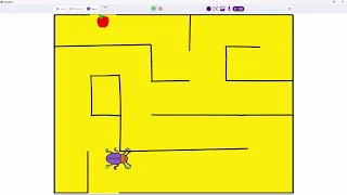 Maze Game using python in pictoblox